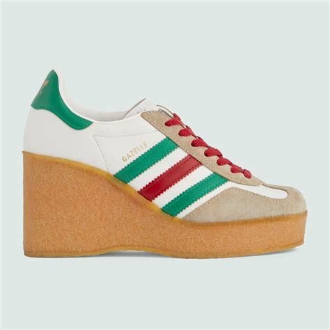 gucci adidas wedge sneakers|gucci adidas gazelle shoes.